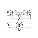 52 mm Offshore Eyestrap, Pair image number 1