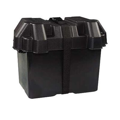 Battery Box with Strap, Fits Group 27