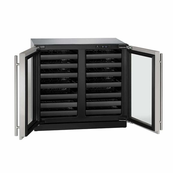 36" Stainless Dual Zone Wine Captain image number 2