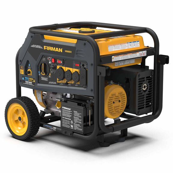 Electric Start Dual Fuel Gas/LPG 50A 120/240V Portable Generator image number 0