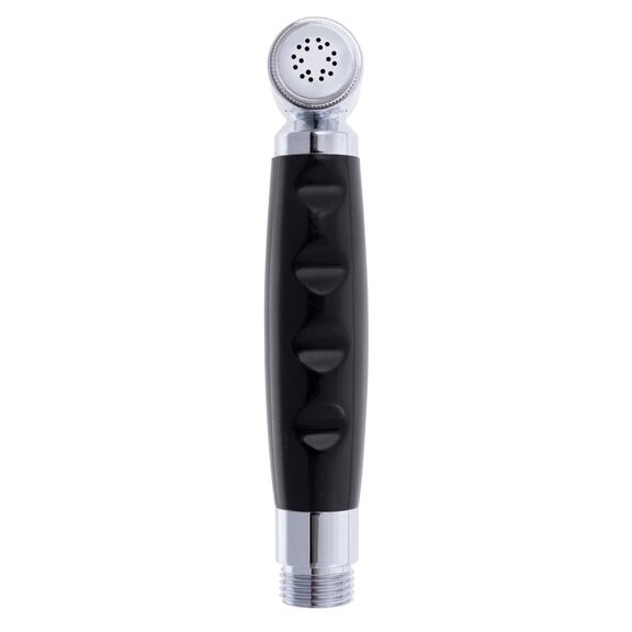 Hammer-Head Sprayer, No Hook, 1/2" NPS Chrome/Black image number 2