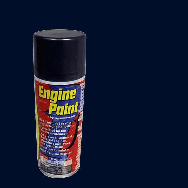 Engine Spray Paint - Yamaha Shiny Black image number 0