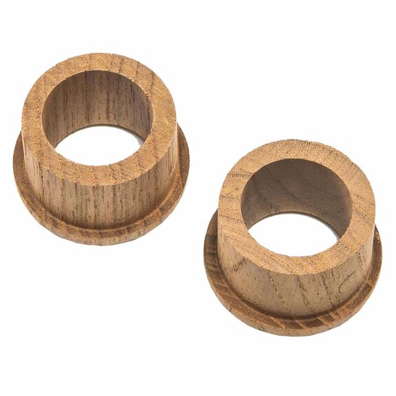 Teak Finger Pull, 5/8" Barrel Length image number 2