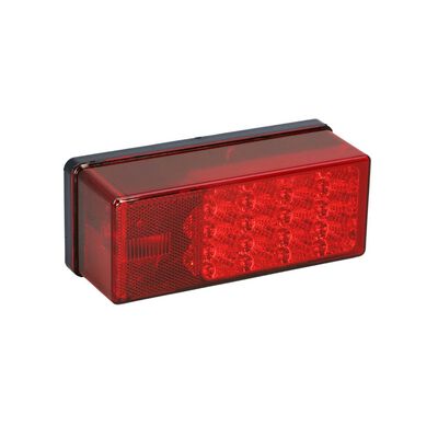 3 x 8 Low Profile Waterproof 7-Function LED Taillight, Right/Curbside, for Trailers Over 80"