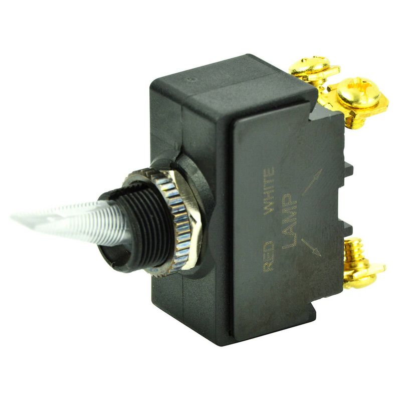 Lighted Toggle Switch, Off/On, SPST image number 0