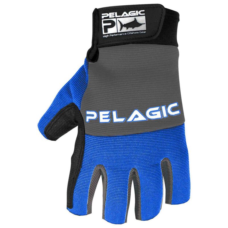 PELAGIC Battle Half Finger Fishing Gloves West Marine