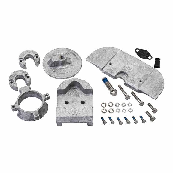 888756Q03 Aluminum Anode Kit for Alpha One Gen II Drives image number 0