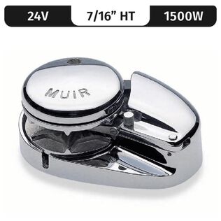 Muir Storm 2500 Low-Profile Windlass, 7/16" HT (G4), 24V DC, 1200W