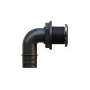 1-1/2" Stainless, Elbow Thru-Hull, Qwik-Lok image number 2