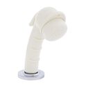Deck-Mount Sprayer Small Warm White Sprayer, 6' Stainless Steel Hose, Low Profile Holder image number 0