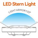 SEAFLO 01 Series LED Courtesy Transom Stern Light Cool White 12V image number 3