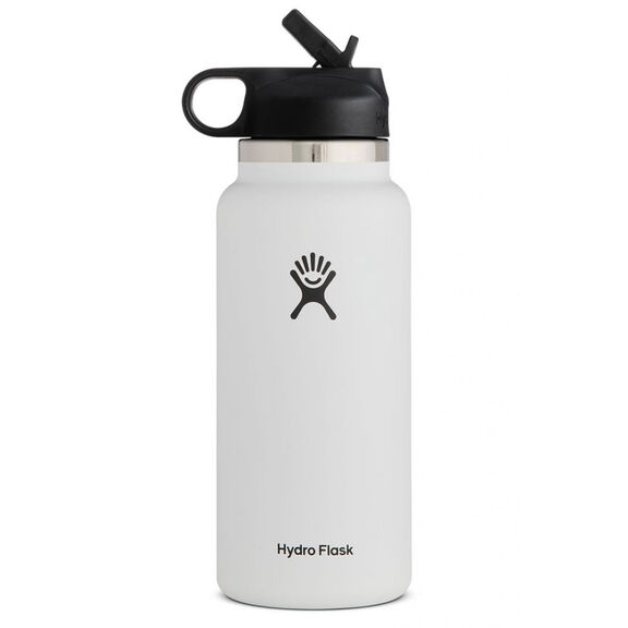 32 oz. Wide-Mouth Water Bottle with Straw Lid image number 0