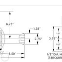 CH2200ENCP Side Mount Electronic Ski Boat Control image number 5