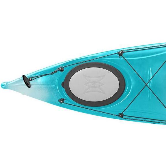 Carolina 12.0 Sit-Inside Kayak, Turquoise/White image number 4