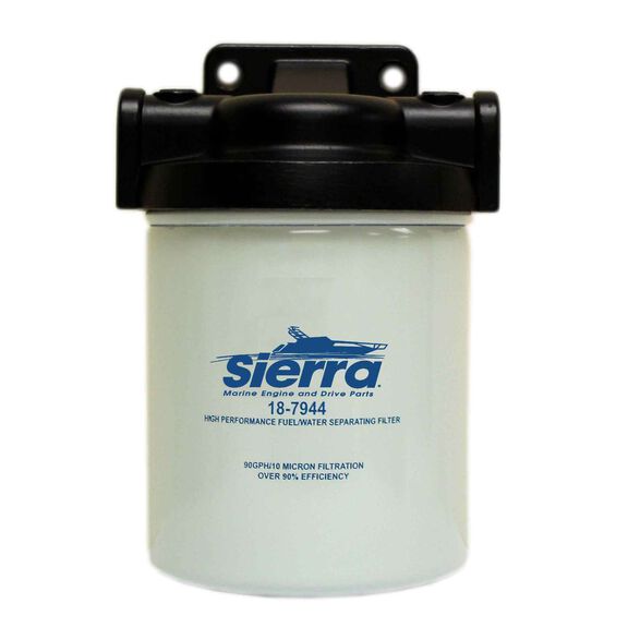 18-7983-1 Fuel Filter/Water Separator Kit 1/4" Aluminum, Short image number 0