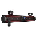 26" Marine Amplified with Bluetooth Sound Bar Speaker System, 6 Speakers and RGB LED Lights, 600 Watts image number 0