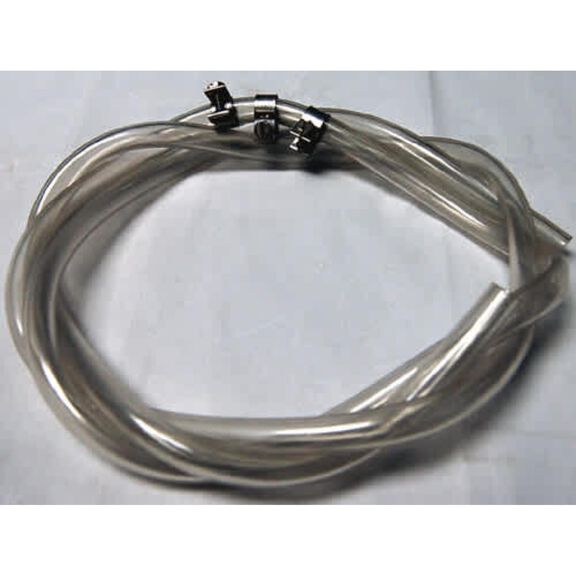 Side-Power Oil Hose, with clamps for oil reservoir | used On All Oil Fed Gear legs 6mm or 1/4" ID image number 0