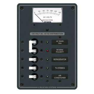 AC Electrical Distribution Panel, AC Main + 3 Positions