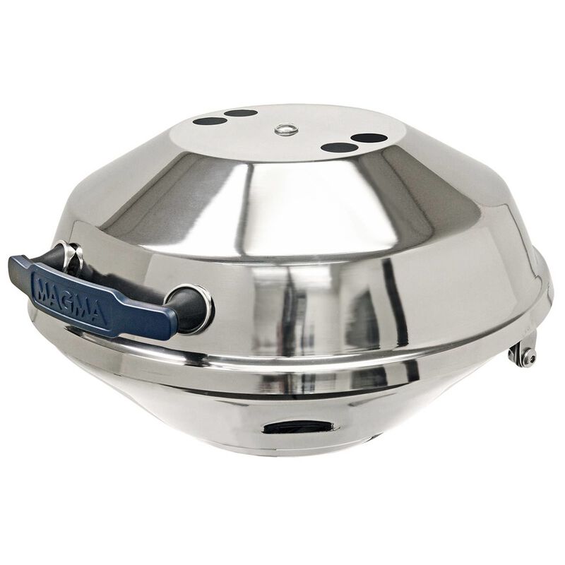 Marine Kettle Charcoal Grill with Hinged Lid, 15" image number 0