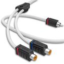 RCA Marine Grade Tinned 100% Copper OFC Y Connector 2 Female to 1 Male image number 0