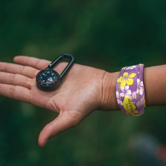 Mosquito Repellent Kids Wristband Bonus (Angel and Purple Hawaii) image number 7
