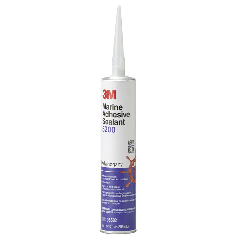 3M 5200 Polyurethane Adhesive/Sealant, Mahogany West Marine