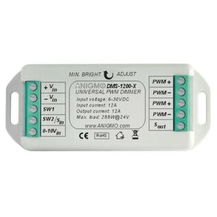 DMS-1200 Universal Low Voltage LED Dimmer, 12A