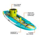 Breeze Gatorshell 11' 6" Full Trax Paddleboard image number 5