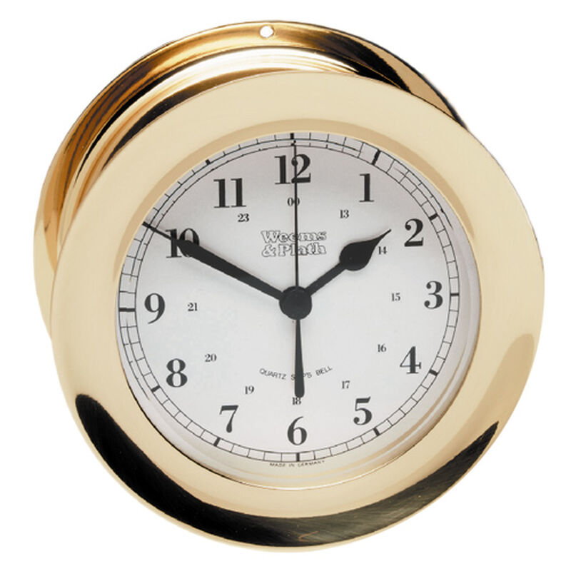 WEEMS & PLATH Atlantis 8Day Wind Ship's Bell Clock West Marine