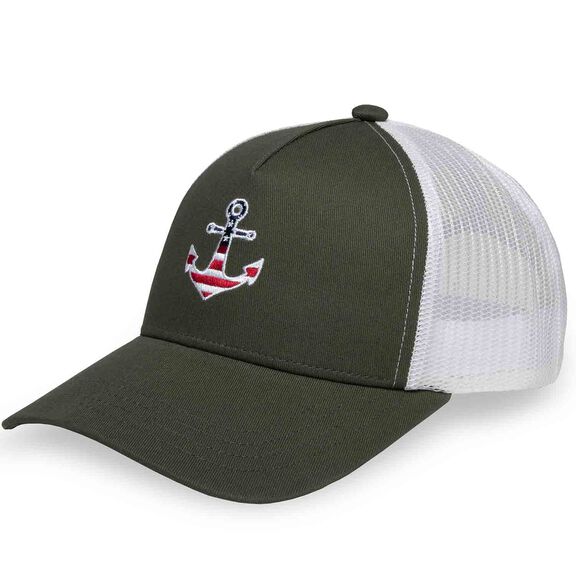 West Marine Anchor Trucker Hat image number 0
