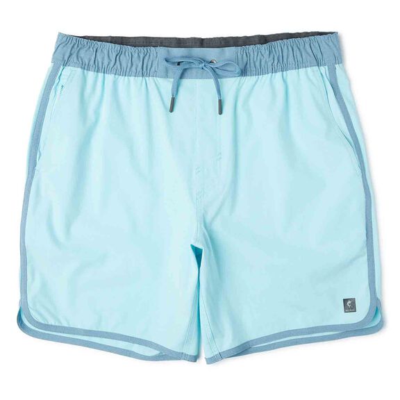 Men's Solid Downswell Swim Trunks image number 0