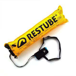 Restube Active One-Pull Inflatable Safety Buoy Black Icemint