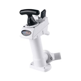 SEAFLO Manual Toilet Pump Flush Handle Kit, Compatible with SEAFLO and JABSCO Marine Toilets