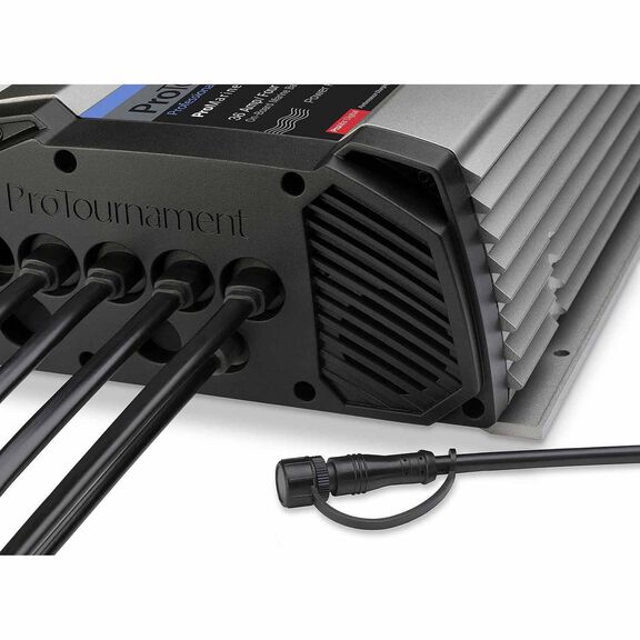 ProTournament360 Elite Series Onboard Waterproof Smart Marine Battery Charger with Turbo Charge Mode and Power Flow Cooling, 36 Amp, 4-Bank image number 4