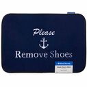 Embroidered Welcome Boat Boarding Mats, Please Remove Shoes image number 0