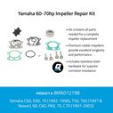 Quicksilver 8M6012798 Impeller Repair Kit - Yamaha 60-70hp image number 1
