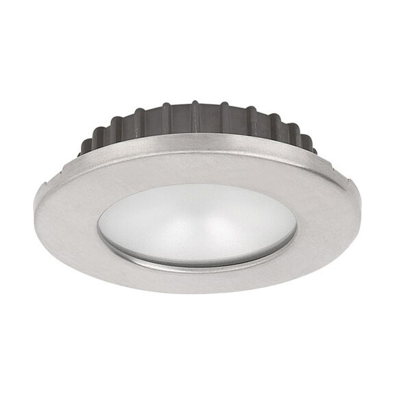 PowerLED Spot Light 10 to 30V DC Brushed Stainless Steel Trim Ring 1 x 3 Watts High Flux LED - Red IP65 image number 0