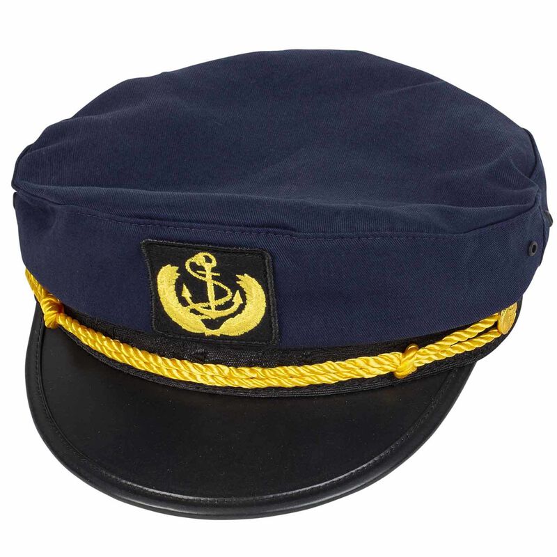 Yacht Captain Cap by West Marine Navy | Clothing, Shoes & Accessories at West Marine