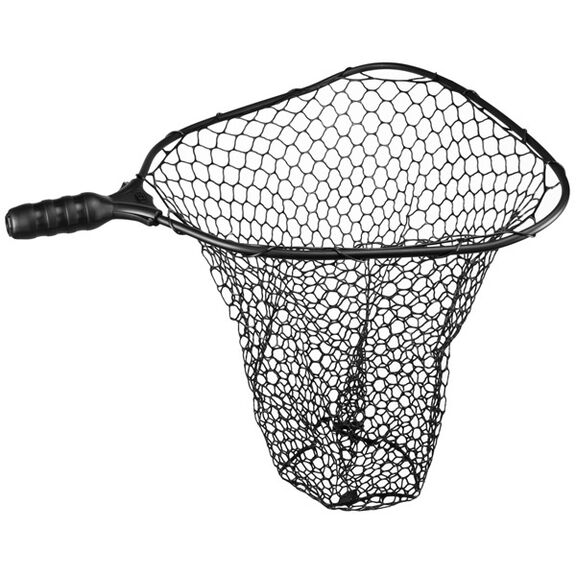 Large 22" Deep Rubber Landing Net Head image number 0