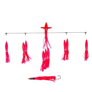 36" Splash Bar 9" Bulb Squid