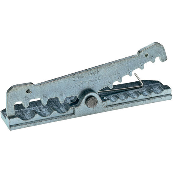 6-4/0 AWG Heavy-Duty Stainless Steel Lug Crimper image number 0