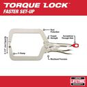9" Locking Clamp With Deep Jaws image number 1