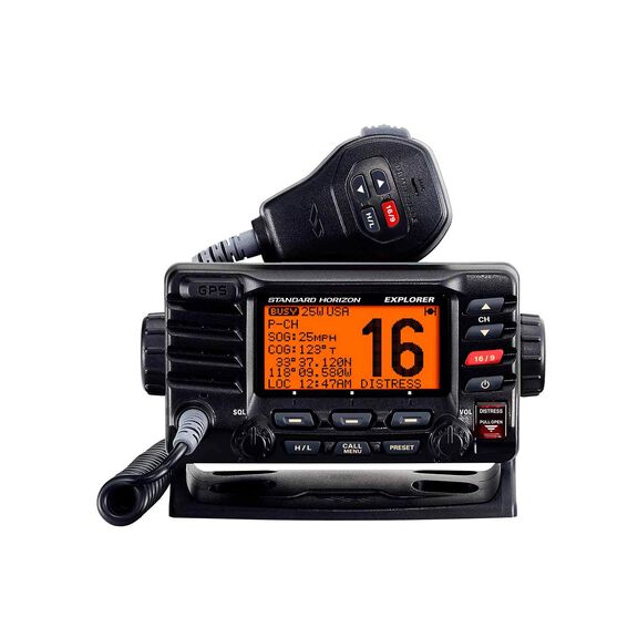 GX1700 Compact Fixed-Mount VHF Radio with GPS image number 0