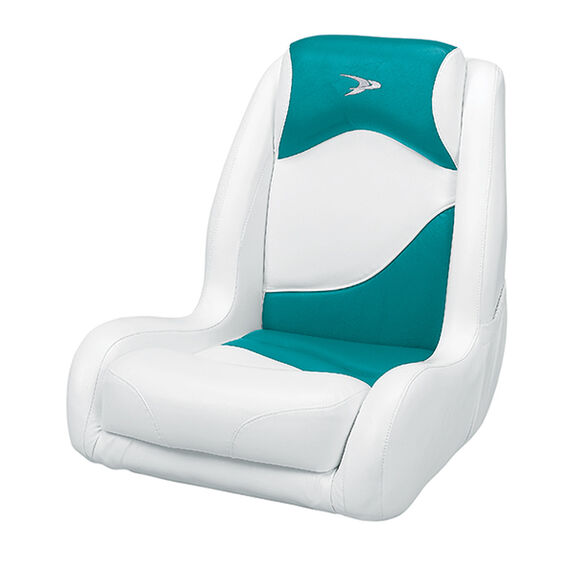Recaro Bucket Seat, White/Teal image number 0
