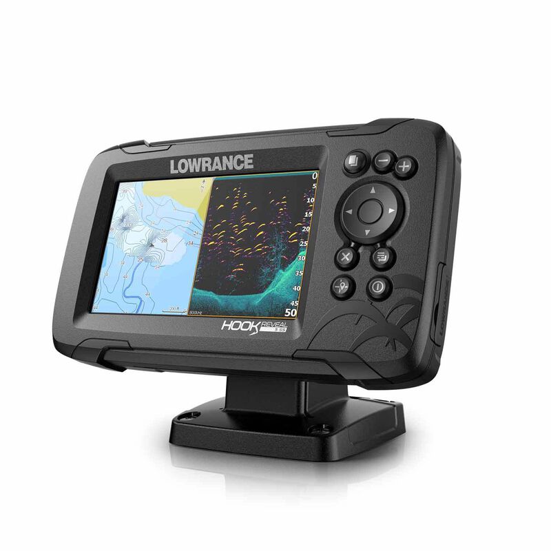 LOWRANCE HOOK Reveal 5 Fishfinder/Chartplotter Combo with 50/200