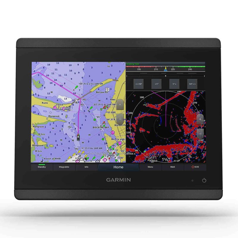 GPSMAP 8610 Multifunction Display with Full HD In-plane Switching (IPS) Display and BlueChart G3 and LakeVu G3 Charts image number 0