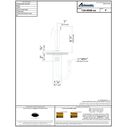 Deck-Mount Sprayer Hammer-Head Arctic White Sprayer, 6' White Rubber Hose, Ultra-Low Profile Holder image number 3