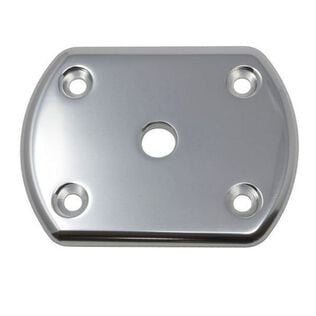 4-3/8" X 3" Radiused Pad, 4-Hole