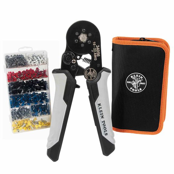 Ratcheting Ferrule Hex Crimper Set image number 0