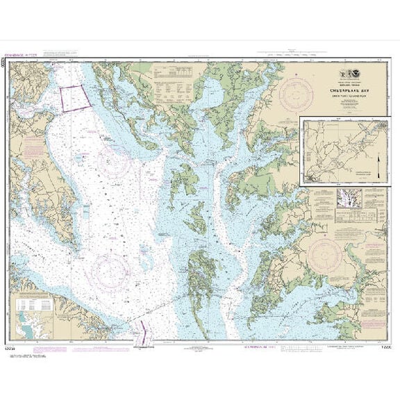#12230 Chesapeake Bay Smith Point to Cove Point image number 0